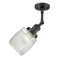 Innovations Lighting Colton 1 Light Sconce Part Of The Franklin Restoration Collection 203-BK-G302-LED