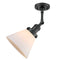 Innovations Lighting Large Cone 1 Light Sconce Part Of The Franklin Restoration Collection 203-BK-G41-LED