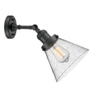 Innovations Lighting Large Cone 1 Light Sconce Part Of The Franklin Restoration Collection 203-BK-G44-LED