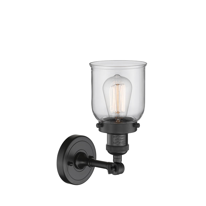 Innovations Lighting Small Bell 1 Light Sconce Part Of The Franklin Restoration Collection 203-BK-G52-LED