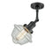 Innovations Lighting Small Oxford 1 Light Sconce Part Of The Franklin Restoration Collection 203-BK-G534-LED