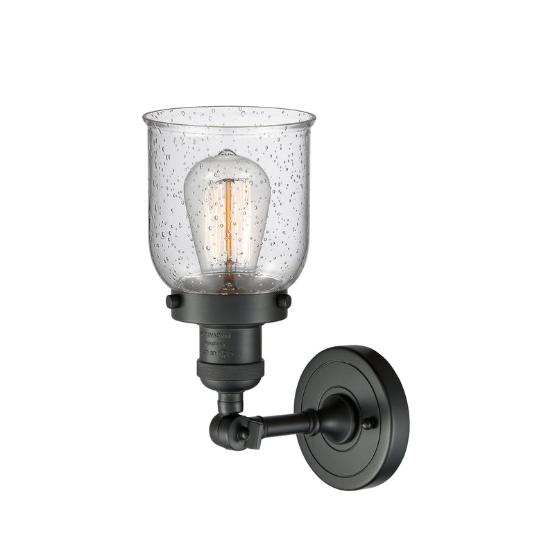 Innovations Lighting Small Bell 1 Light Sconce Part Of The Franklin Restoration Collection 203-BK-G54-LED