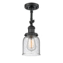 Innovations Lighting Small Bell 1 Light Sconce Part Of The Franklin Restoration Collection 203-BK-G54-LED