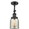 Innovations Lighting Small Bell 1 Light Sconce Part Of The Franklin Restoration Collection 203-BK-G58-LED