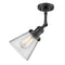Innovations Lighting Small Cone 1 Light Sconce Part Of The Franklin Restoration Collection 203-BK-G62-LED