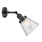 Innovations Lighting Small Cone 1 Light Sconce Part Of The Franklin Restoration Collection 203-BK-G64-LED