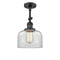 Innovations Lighting Large Bell 1 Light Sconce Part Of The Franklin Restoration Collection 203-BK-G72-LED