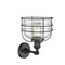 Innovations Lighting Large Bell Cage 1 Light Sconce Part Of The Franklin Restoration Collection 203-BK-G74-CE-LED