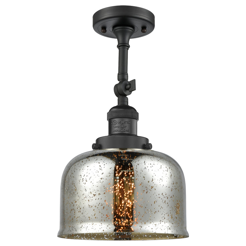 Innovations Lighting Large Bell 1 Light Sconce Part Of The Franklin Restoration Collection 203-BK-G78-LED
