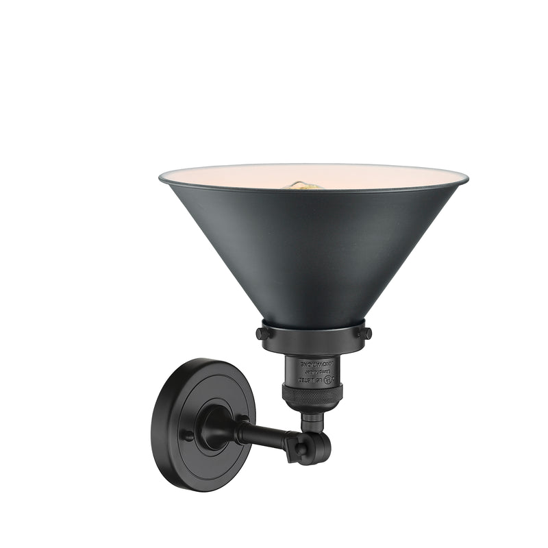 Innovations Lighting Briarcliff 1 Light Sconce Part Of The Franklin Restoration Collection 203-BK-M10-BK-LED