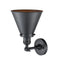 Innovations Lighting Appalachian 1 Light Sconce Part Of The Franklin Restoration Collection 203-BK-M13-BK-LED