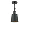 Innovations Lighting Addison 1 Light Sconce Part Of The Franklin Restoration Collection 203-BK-M9-BK-LED