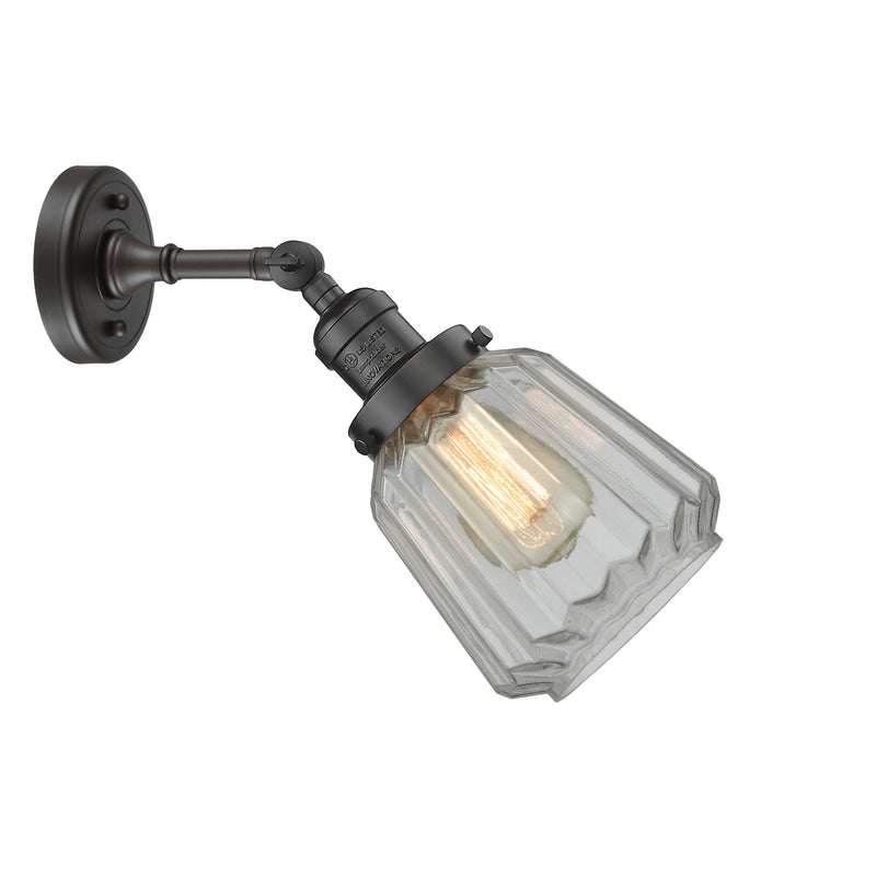 Innovations Lighting Chatham 1 Light Sconce Part Of The Franklin Restoration Collection 203-OB-G142-LED