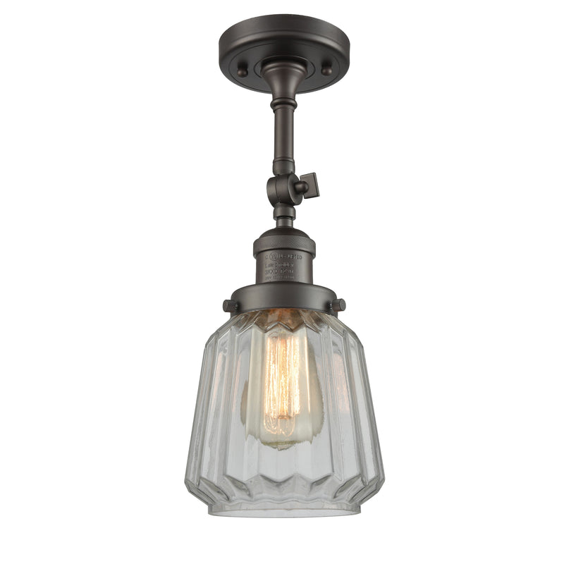 Innovations Lighting Chatham 1 Light Sconce Part Of The Franklin Restoration Collection 203-OB-G142-LED