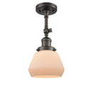 Innovations Lighting Fulton 1 Light Sconce Part Of The Franklin Restoration Collection 203-OB-G171-LED