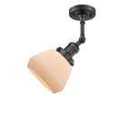 Innovations Lighting Fulton 1 Light Sconce Part Of The Franklin Restoration Collection 203-OB-G171-LED
