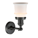Innovations Lighting Small Canton 1 Light Sconce Part Of The Franklin Restoration Collection 203-OB-G181S-LED