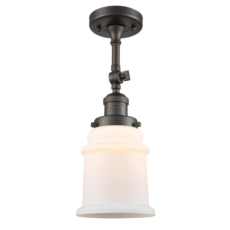 Innovations Lighting Canton 1 Light Sconce Part Of The Franklin Restoration Collection 203-OB-G181-LED