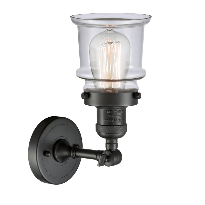Innovations Lighting Small Canton 1 Light Sconce Part Of The Franklin Restoration Collection 203-OB-G182S-LED