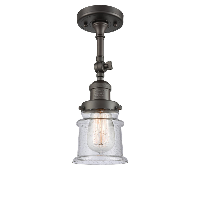 Innovations Lighting Small Canton 1 Light Sconce Part Of The Franklin Restoration Collection 203-OB-G184S