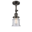 Innovations Lighting Small Canton 1 Light Sconce Part Of The Franklin Restoration Collection 203-OB-G184S-LED
