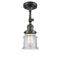 Innovations Lighting Small Canton 1 Light Sconce Part Of The Franklin Restoration Collection 203-OB-G184S-LED