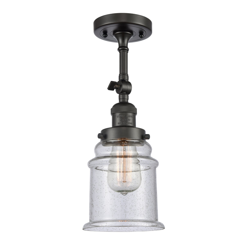 Innovations Lighting Canton 1 Light Sconce Part Of The Franklin Restoration Collection 203-OB-G184-LED