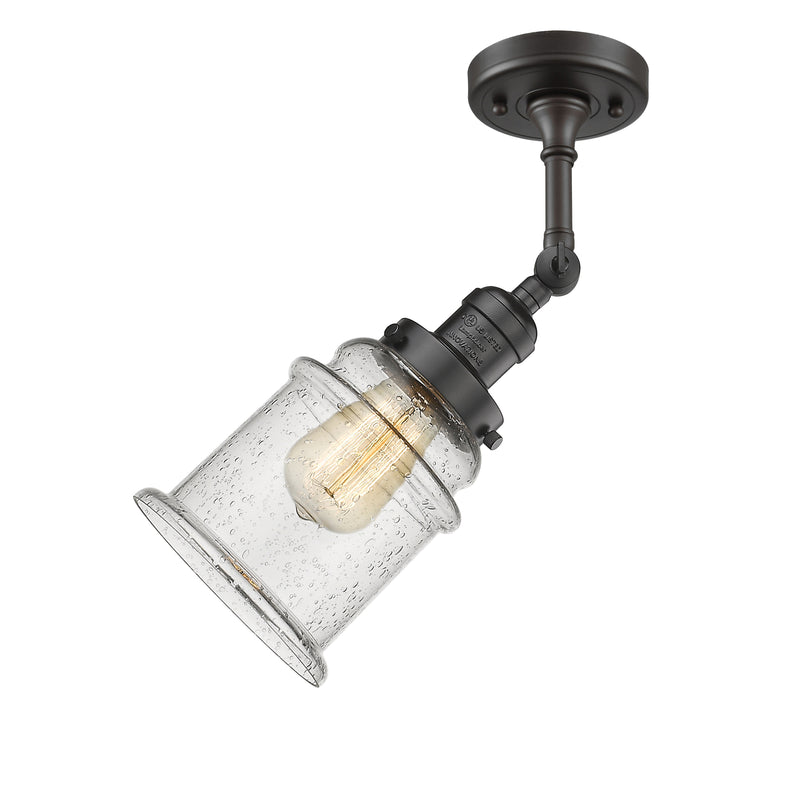 Innovations Lighting Canton 1 Light Sconce Part Of The Franklin Restoration Collection 203-OB-G184-LED