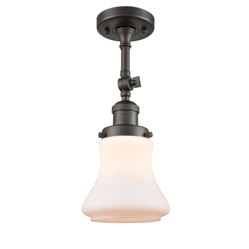 Innovations Lighting Bellmont 1 Light Sconce Part Of The Franklin Restoration Collection 203-OB-G191-LED