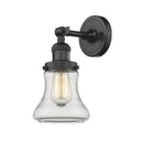 Innovations Lighting Bellmont 1-100 watt 6.5 inch Oil Rubbed Bronze Sconce Clear Glass   180 Degree Adjustable Swivel 203OBG192