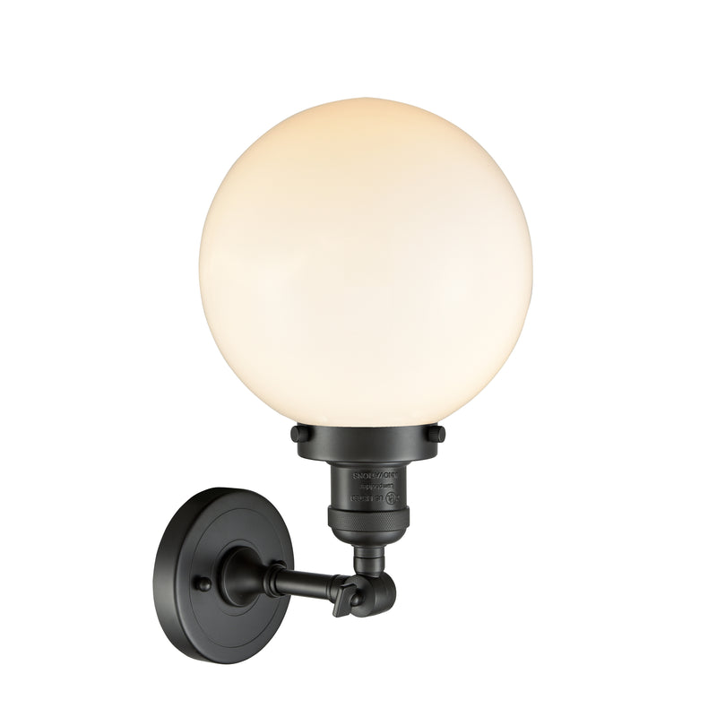 Innovations Lighting Beacon 1 Light 8" Sconce 203-OB-G201-8-LED