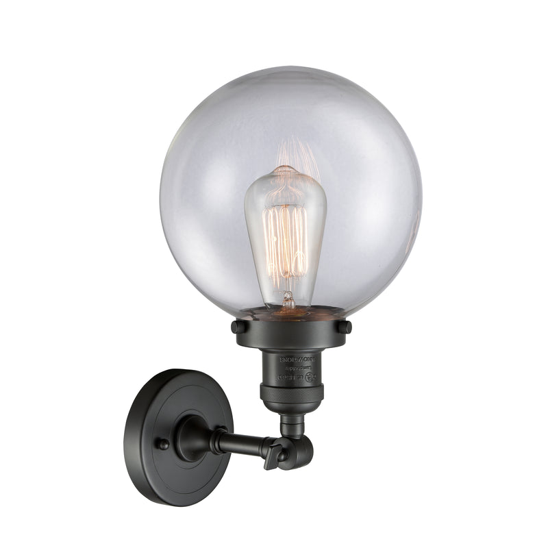 Innovations Lighting Beacon 1 Light 8" Sconce 203-OB-G202-8-LED