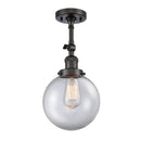 Innovations Lighting Beacon 1 Light 8" Sconce 203-OB-G202-8-LED