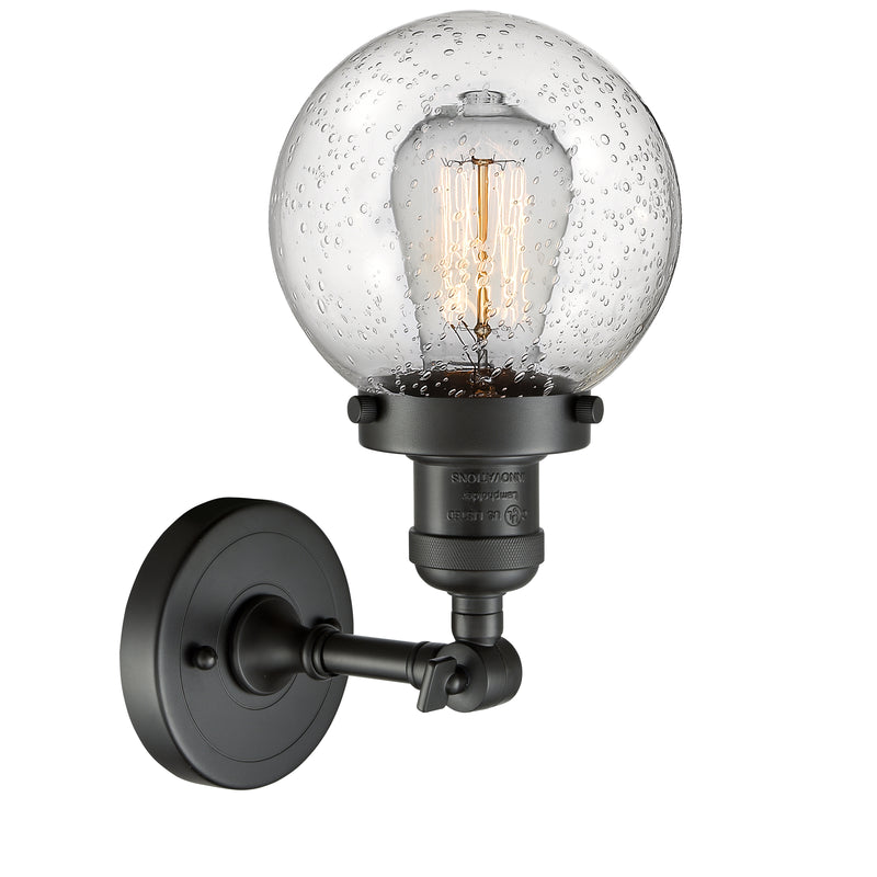 Innovations Lighting Beacon 1 Light 6" Sconce 203-OB-G204-6-LED