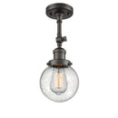 Innovations Lighting Beacon 1 Light 6" Sconce 203-OB-G204-6-LED