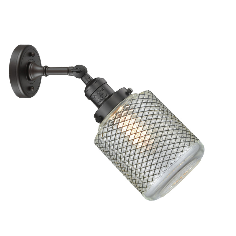 Innovations Lighting Stanton 1 Light Sconce Part Of The Franklin Restoration Collection 203-OB-G262