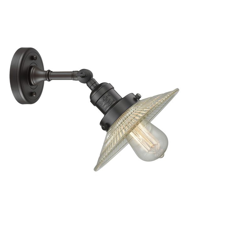 Innovations Lighting Halophane 1 Light Sconce Part Of The Franklin Restoration Collection 203-OB-G2