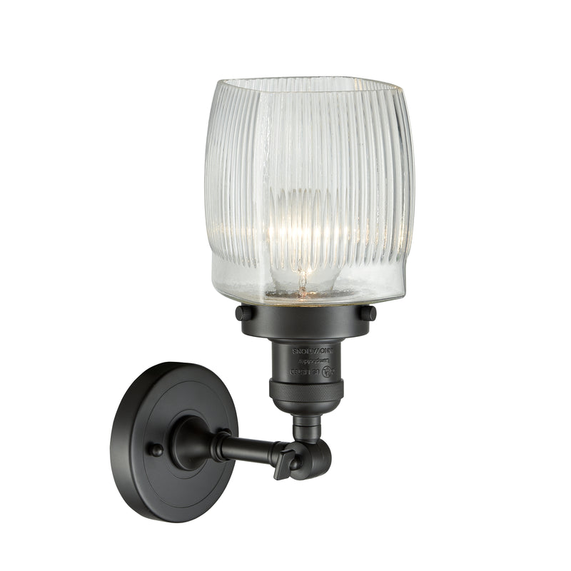 Innovations Lighting Colton 1 Light Sconce Part Of The Franklin Restoration Collection 203-OB-G302
