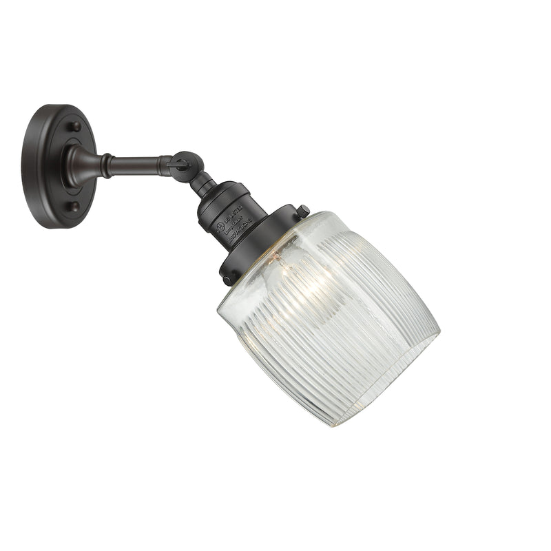 Innovations Lighting Colton 1 Light Sconce Part Of The Franklin Restoration Collection 203-OB-G302