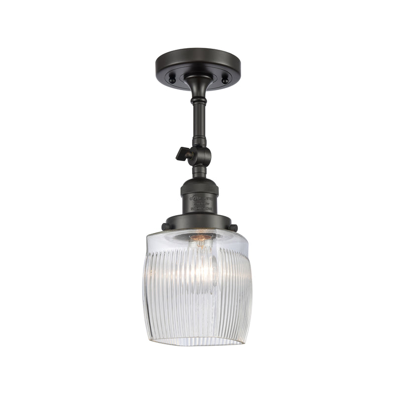 Innovations Lighting Colton 1 Light Sconce Part Of The Franklin Restoration Collection 203-OB-G302