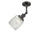 Innovations Lighting Colton 1 Light Sconce Part Of The Franklin Restoration Collection 203-OB-G302