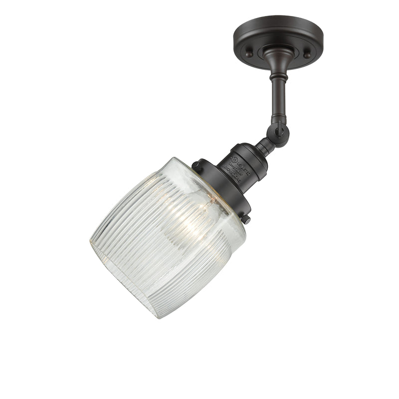 Innovations Lighting Colton 1 Light Sconce Part Of The Franklin Restoration Collection 203-OB-G302