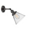Innovations Lighting Large Cone 1 Light Sconce Part Of The Franklin Restoration Collection 203-OB-G42