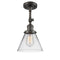 Innovations Lighting Large Cone 1 Light Sconce Part Of The Franklin Restoration Collection 203-OB-G42