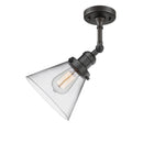 Innovations Lighting Large Cone 1 Light Sconce Part Of The Franklin Restoration Collection 203-OB-G42