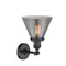 Innovations Lighting Large Cone 1 Light Sconce Part Of The Franklin Restoration Collection 203-OB-G43-LED