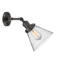 Innovations Lighting Large Cone 1 Light Sconce Part Of The Franklin Restoration Collection 203-OB-G44