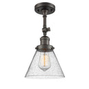 Innovations Lighting Large Cone 1 Light Sconce Part Of The Franklin Restoration Collection 203-OB-G44