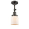 Innovations Lighting Small Bell 1 Light Sconce Part Of The Franklin Restoration Collection 203-OB-G51-LED