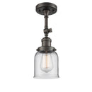Innovations Lighting Small Bell 1 Light Sconce Part Of The Franklin Restoration Collection 203-OB-G52-LED